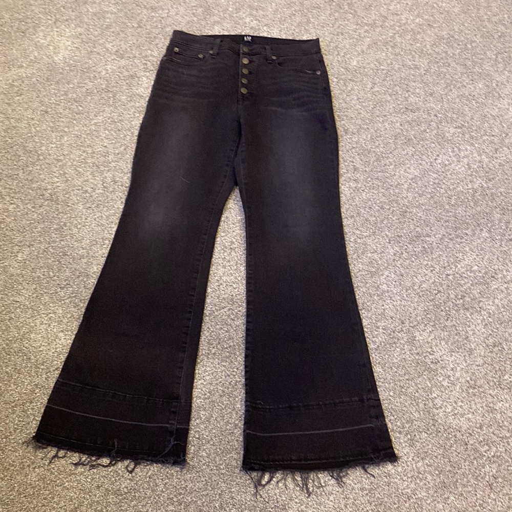 Gap Black Flare Jeans